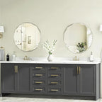 Bathroom Mirrors for Over Sink, Round Frameless Mirrors for Wall, 24x24 Inch - Image 7