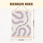 Yomisex Purple Slow Down You're Doing Fine Inspirational Wall Art Poster - Image 6
