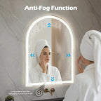 Sweetcrispy 24"×36" LED Bathroom Mirror - Image 4
