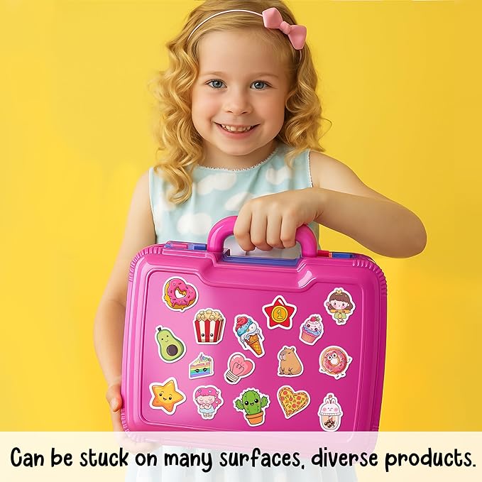 BEATRI 640+ Adorable Stickers for Kids – 18 Sheets of Fun & Colorful Designs – Perfect for Gifts, for Crafts, Rewards Charts, Classroom & Party Favors