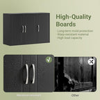 SoBuy Wall Cabinet Laundry Room, Medicine Cabinet - Image 4