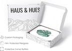 HAUS AND HUES Green Plant Art Print Set of 4-16x20 - Image 4
