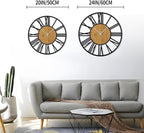 1st owned Wall Clocks for Living Room Decor, Round Silent Non Ticking, Modern - Image 3