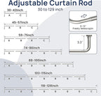 ENJOYBASICS Blackout Curtain rod - Image 5