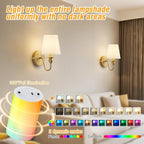 Battery Operated Wall Sconces set of Two, Wireless Wall Sconces - Image 3