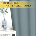 NICETOWN Extra Wide Patio Door Curtain 84 inch Long - Image 6