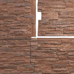 EverStone Canyon Ridge Faux Stone Panel, 45 3/4"W x 24 1/2"H x 1 1/4"D - Image 9