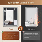 36x48 Inch LED Bathroom Mirror - Image 7