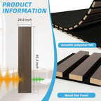 Art3d 2-Pack Acoustic Wood Slat Wall Panel - Image 7