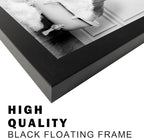 Framed Bathroom Wall Decor Elephant in Bathtub Pictures Wall Art Black and - Image 4
