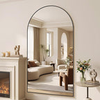 Suidia 76"x44" Arched Full Length Mirror - Image 2