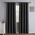 IGEMAEVE Blackout Curtains 84 Inch Length 2 Panels Set, Rod Pocket Energy by IGEMAEVE