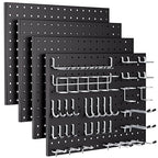 INCLY 70PCS Pegboard Wall Organizer, Garage Tool Storage, Workbench Organization by INCLY