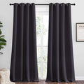 NICETOWN Greyish Purple Blackout Curtains 120 inches Length by NICETOWN
