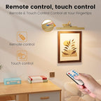 Wireless Picture Lights 12'', 2 Pack 4400mAh Battery Poerered Cordless Wall - Image 4