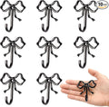 10 Pcs Black Bow Hooks, Bow Hooks by XHIPY