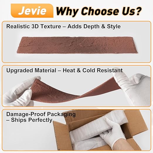 Thin Brick Veneer, 8.5" x 2.3“ Faux Brick, Wall Tile - Image 4