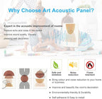 JBER Art Acoustic Panels, 47.2X23 Inches Acoustical Wall Panels, Sound - Image 6