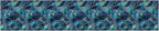 Blue Geometric Mosaic Wallpaper Border 196x4 Inch Peel and Stick Wall Border - Image 8