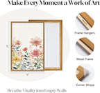 Framed Watercolor Floral Wall Art - Image 7