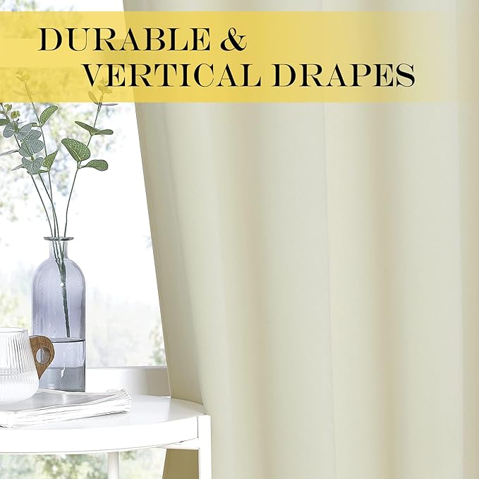NICETOWN 66 Inch Long Blackout Curtains - Image 4