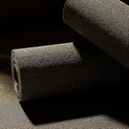 Blended Brown Peel and Stick Wallpaper Slight Velvety Feeling Woven Fabric - Image 2