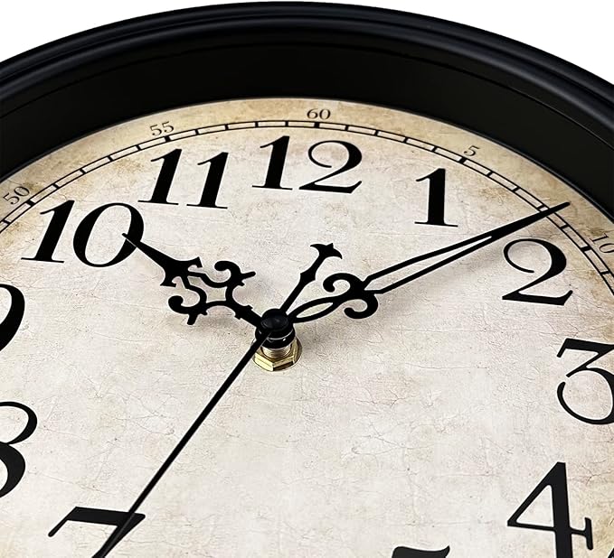 Plumeet Small Retro Wall Clock - Image 3