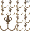 12 Sets Vintage Coat Hooks, Wall Hooks by XHIPY
