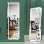 Hasipu Full Length Mirror with Lights, Full Body Dressing Standing, Hanging - Image 7