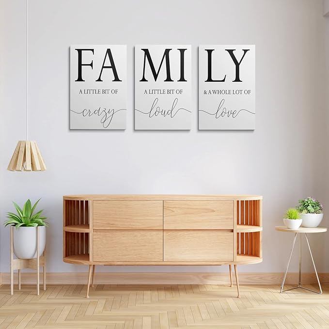 GUBIYU Home Family Wall Decor, Wall Art - Image 5