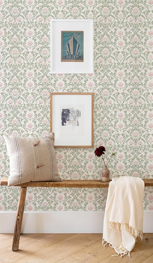 YXTII Floral Wallpaper Peel and Stick - Image 7