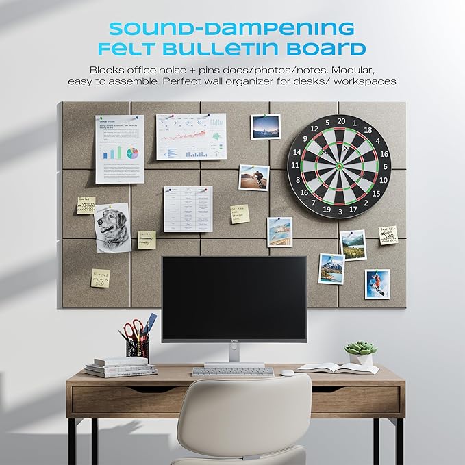 22 Pack Self-Adhesive Acoustic Panels, Soundproof Wall Panels - Image 4