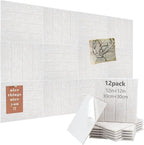 Acoustic Felt Bulletin Board Tiles Self-Adhesive Sound Absorbing Wall Panels by LYHLYA
