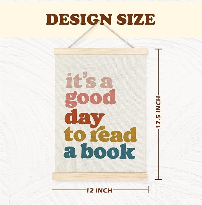 Yomisex Book Reading Wall Art Poster, Reading Nook Corner Decor, Library Decor - Image 6