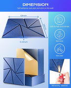 22 Pack Acoustic Panels, Sound Proof Foam Panels - Image 3