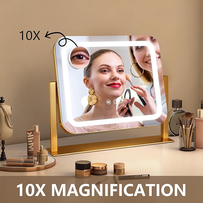 Ratsamee Gold Vanity Mirror - Image 6