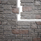 EverStone Cobblestone Faux Stone Panel, Earth Color - Image 9