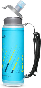 HydraPak SkyFlask Speed - Collapsible Handheld Running Water Bottle (350ml, 500ml, 500ml Insulated) - Adjustable Strap, Lightweight, Spill-Proof Cap