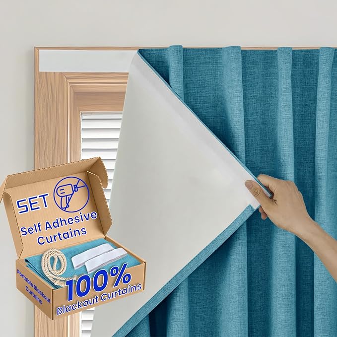 Removable 100% Blackout Shade by Sovtfides