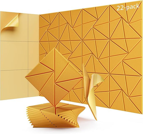 22 Pack Acoustic Panels, Sound Proof Foam Panels by LEIYER