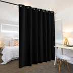 RYB HOME Blackout Thermal Insulated Blind Curtains, Noise Reduce Barrier - Image 3