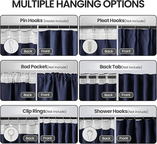 2 Pages Privacy Curtains for Windows - Image 2