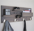 Homanu 54 Pack Coat Hooks, Heavy Duty Double Prong Coat Hooks Wall Mounted - Image 7