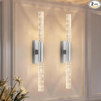 camuucci Battery Operated Wall Sconces Set of 2 Rechargeable Battery Powered by CAMUUCCIWALLSCONCES