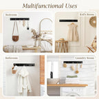 Coat Rack Wall Mount, Wooden Coat Hanger - Image 6