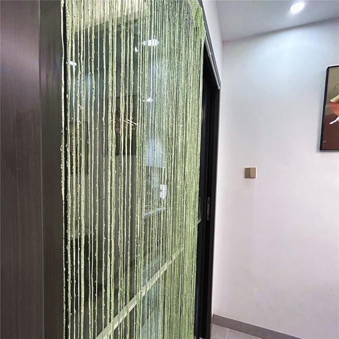 ave split Decorative Door String Curtain Wall Panel Fringe Window Room Divider - Image 6