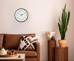 Bernhard Products Hunter Green Wall Clock Silent Non Ticking - Image 3