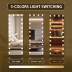 Kosmonia 66x22 Hollywood Full Length Mirror - Image 4