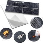 AULIGET 3" x 6" Peel and Stick Backsplash Wall Tiles, PVC Faux Stone Stick on - Image 5