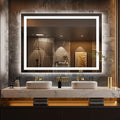 LOAAO 52"x36" LED Bathroom Mirror by LOAAO